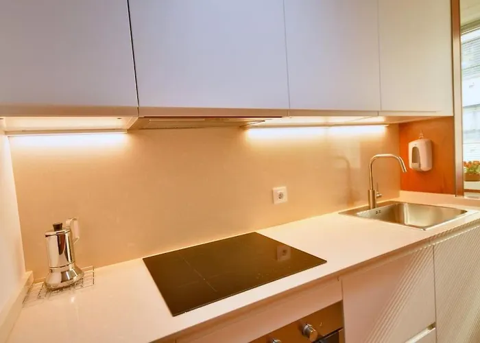 Apt 40 M2 Air Conditioning Abitacion-salon-cocina-bano Radiant Heating Apartment