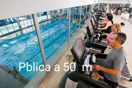 Apt 40 M2 Air Conditioning Abitacion-salon-cocina-bano Radiant Heating