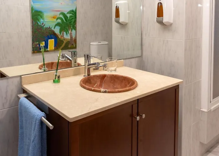 Apartment Apt 40 M2 Air Conditioning Abitacion-salon-cocina-bano Radiant Heating *