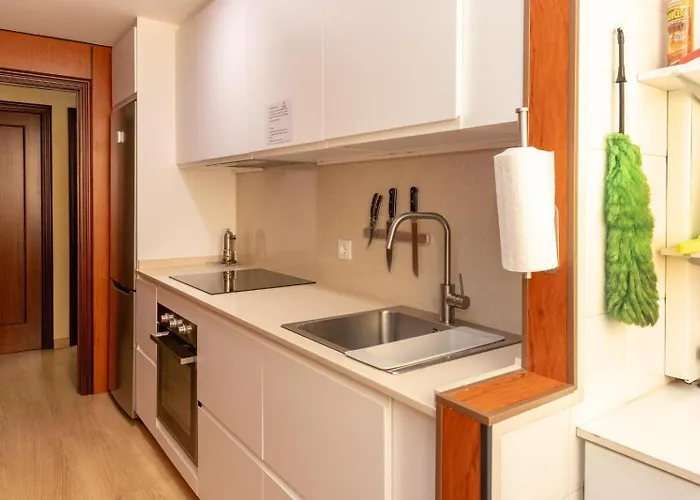 Apartment Apt 40 M2 Air Conditioning Abitacion-salon-cocina-bano Radiant Heating Vigo